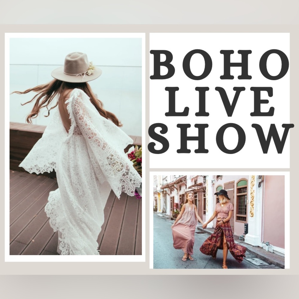 BOHO LIVE SHOW FRIDAY NIGHT 6PM MST